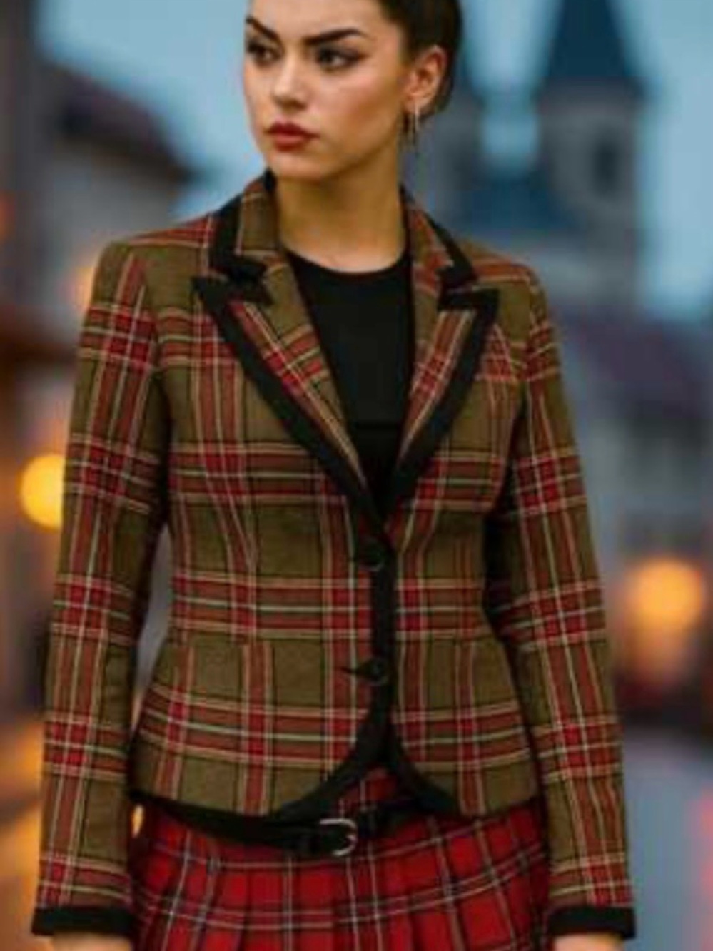 L.A.M.B Classy Academia blazer